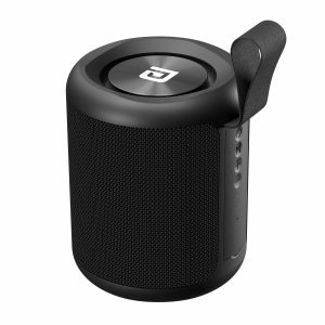 Portronics SoundDrum P 20W Portable Bluetooth Speaker with 6-7 hrs Playback Time, Handsfree Calling, USB Slot, Aux-in Port, Type C Charging - Black