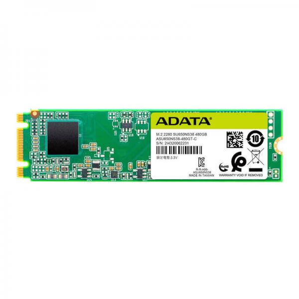 Adata Ultimate SU650 480GB M.2 2280 3D NAND SSD - Image 2