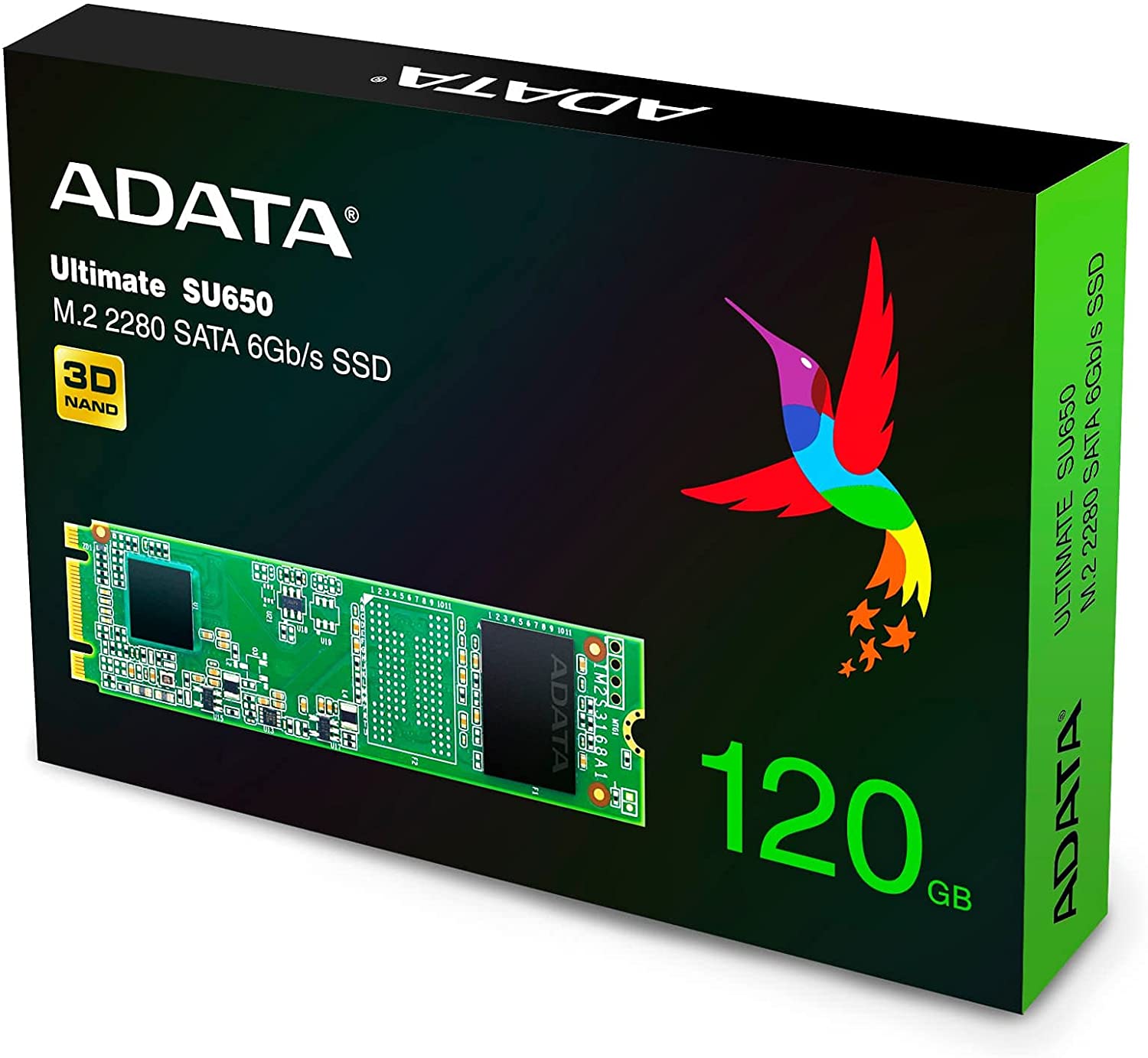 Adata Ultimate SU650 120GB M.2 2280 3D NAND SSD