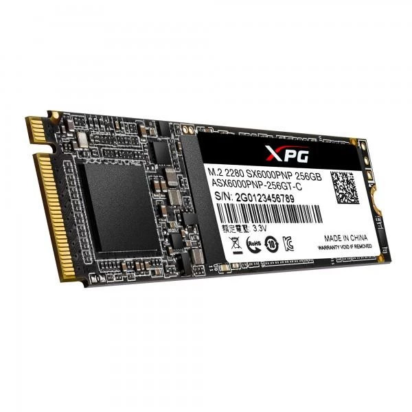 Adata XPG SX6000 Pro 256GB PCIe Gen3x4 M.2 2280 SSD - Image 2