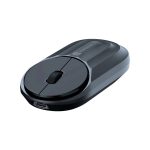Portronics Toad 6 Rechargeable Bluetooth Mouse with 2.4 GHz Receiver & Silent Clicking Wireless Optical Mouse - Black