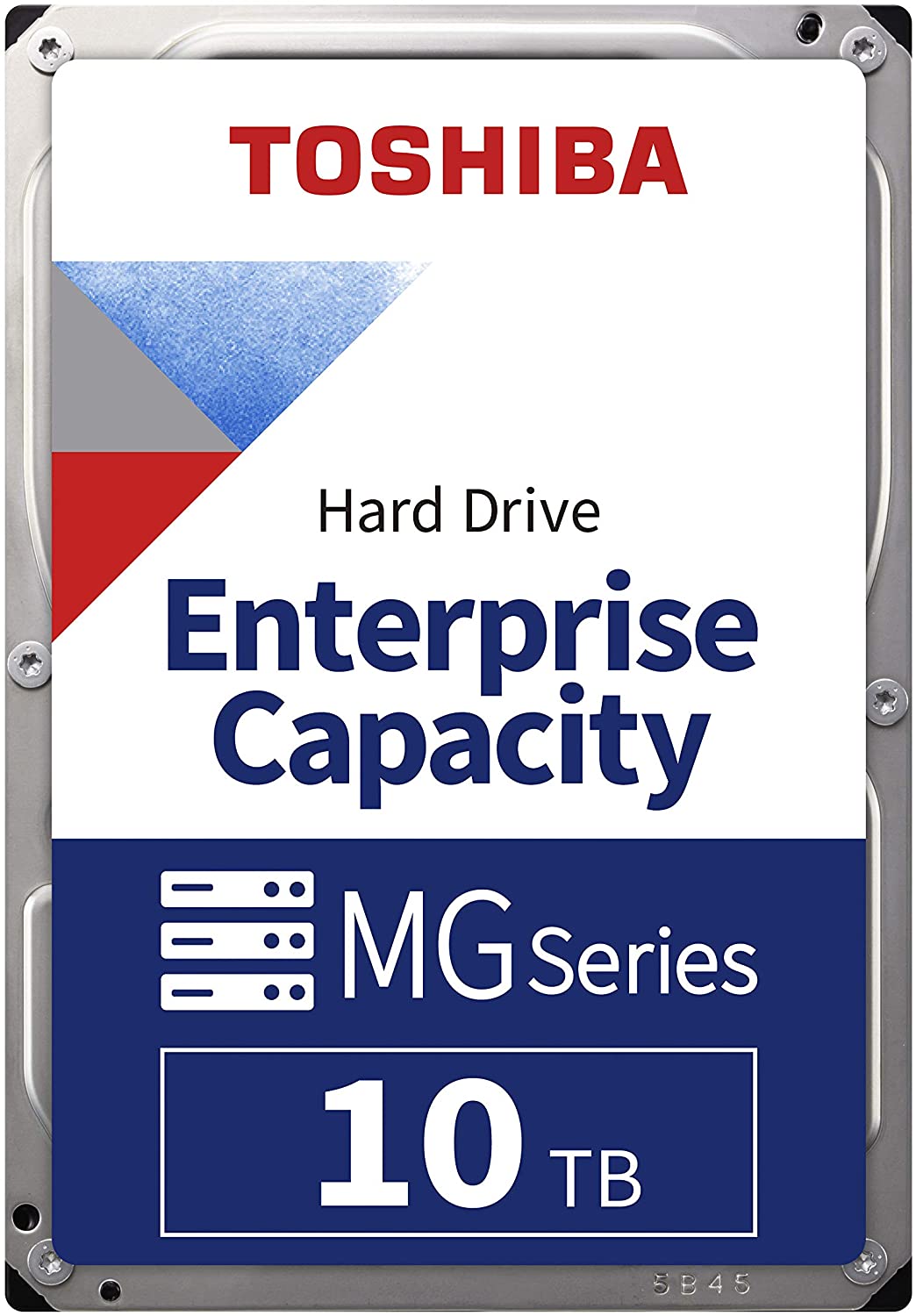 Toshiba 10TB Enterprise Hard Drive - 7200 RPM/ 256MB Cache/ 3.5-Inch/ 512e/ SATA 6Gb/s (MG06ACA10TE)