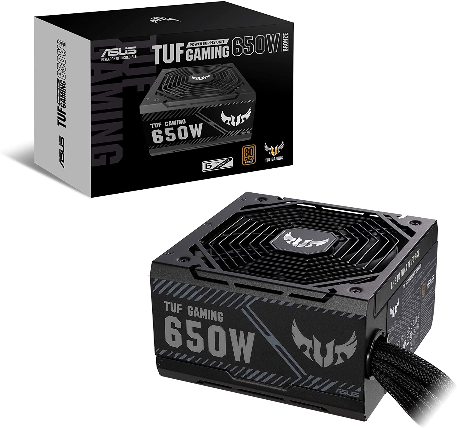 Asus TUF Gaming 650W 80-Plus Bronze PSU (TUF-GAMING-650B)