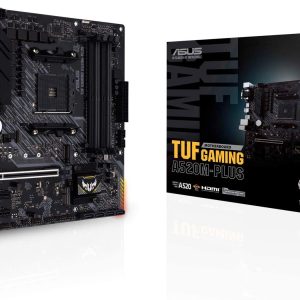 Asus TUF GAMING A520M-PLUS Motherboard For AMD Ryzen 5000/ 5000 G/ 4000 G/ 3000 Series Processors - AM4 Socket