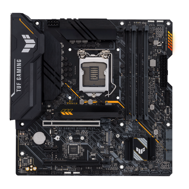 Asus TUF GAMING B560M-PLUS Micro-ATX Motherboard for Intel 10th/ 11th Gen Processors - LGA1200 Socket - Image 2
