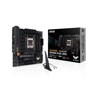 Asus TUF GAMING B650M-PLUS WIFI Motherboard for Intel 12th & 13th Gen Processors - LGA1700 Socket
