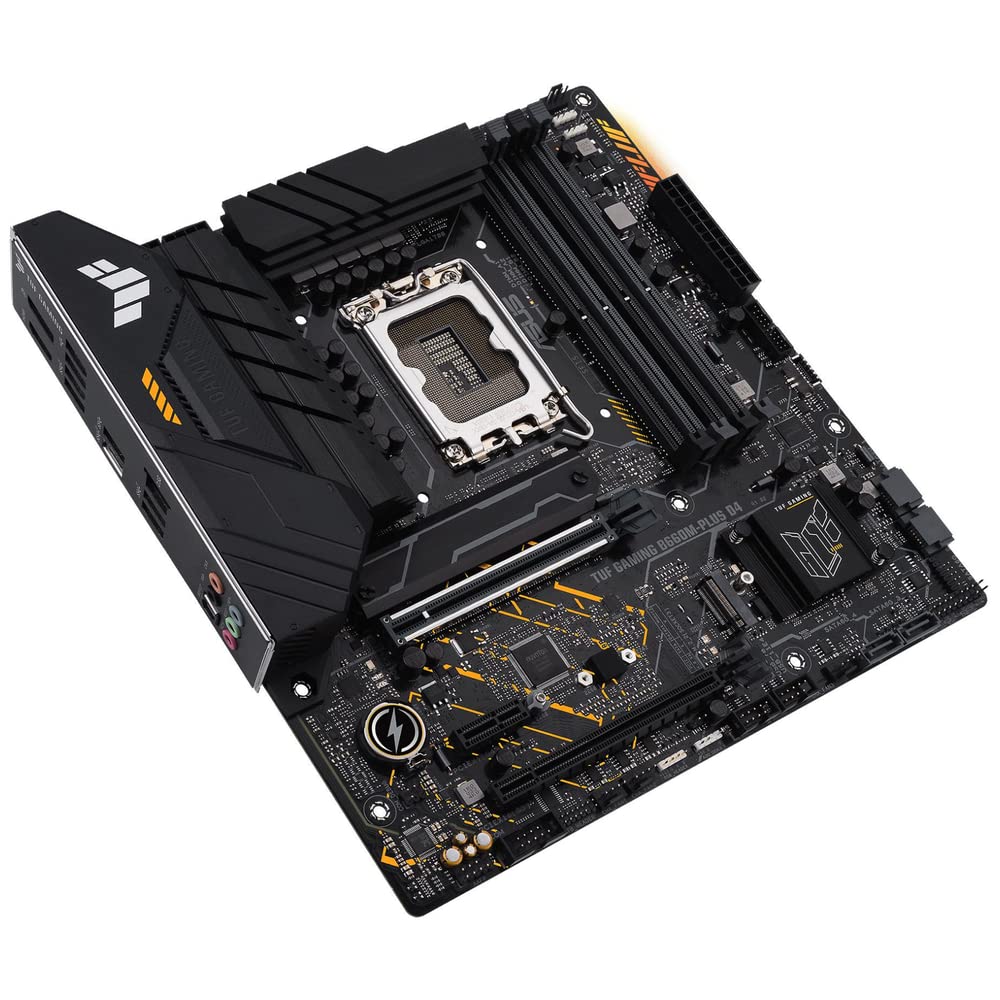 Asus TUF GAMING B660M-PLUS D4 Motherboard for Intel 12th Gen Processors - LGA1700 Socket - Image 5