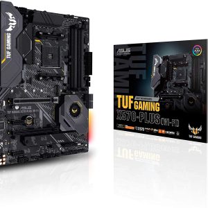 Asus TUF GAMING X570-PLUS (WI-FI) ATX Gaming Motherboard for AMD 2nd/ 1st Gen Ryzen Processors - AM4 Socket