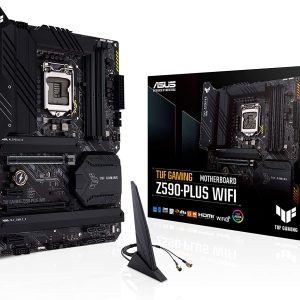 Asus TUF GAMING Z590-PLUS WIFI ATX Gaming Motherboard for Intel 10th/ 11th Gen Processors - LGA1200 Socket