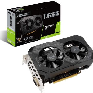 Asus TUF Gaming GeForce GTX 1650 4GB GDDR6 128-Bit Dual Fan Graphics Card (TUF-GTX1650-4GD6-P-GAMING)