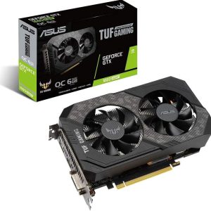 Asus TUF Gaming GeForce GTX 1660 SUPER OC Edition 6GB GDDR6 192-Bit Dual Fan Graphics Card (TUF-GTX1660S-O6G-GAMING)