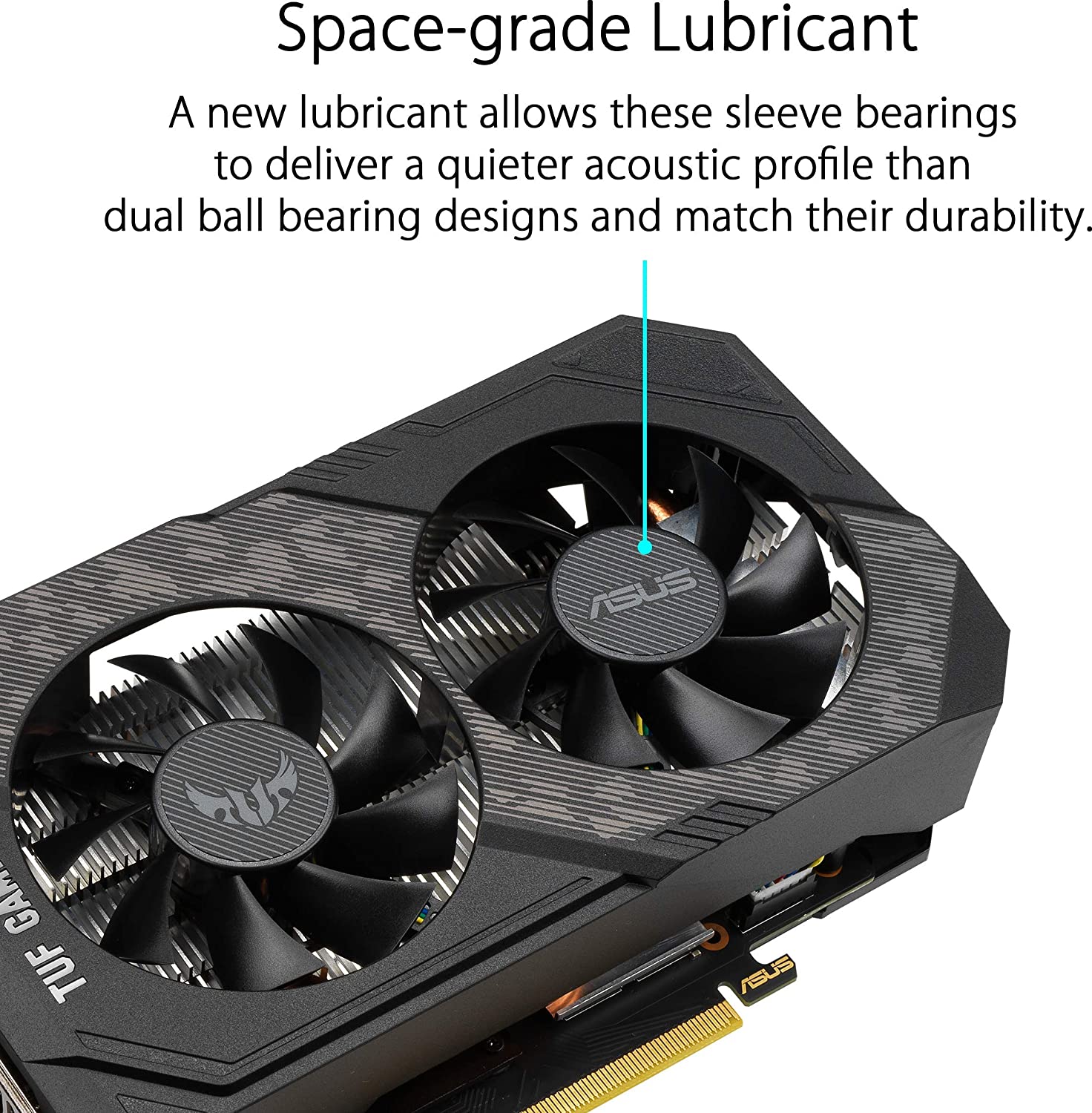 Asus TUF Gaming GeForce GTX 1660 SUPER OC Edition 6GB GDDR6 192-Bit Dual Fan Graphics Card (TUF-GTX1660S-O6G-GAMING) - Image 4