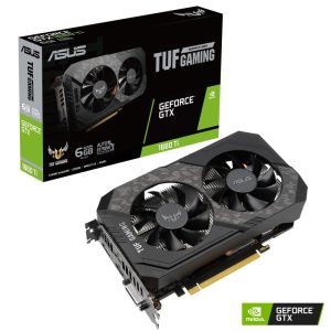 Asus TUF Gaming GeForce GTX 1660 Ti EVO 6GB GDDR6 192-Bit Dual Fan Graphics Card (TUF-GTX1660TI-6G-EVO-GAMING)