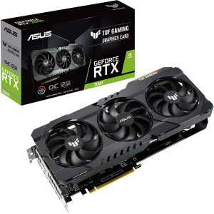 Asus TUF Gaming GeForce RTX 3060 OC Edition 12GB GDDR6 192-Bit Triple Fan Graphics Card (TUF-RTX3060-O12G-GAMING)