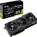 Asus TUF Gaming GeForce RTX 3060 Ti OC Edition 8GB GDDR6 256-Bit Triple Fan Graphics Card (TUF-RTX3060TI-O8G-GAMING)