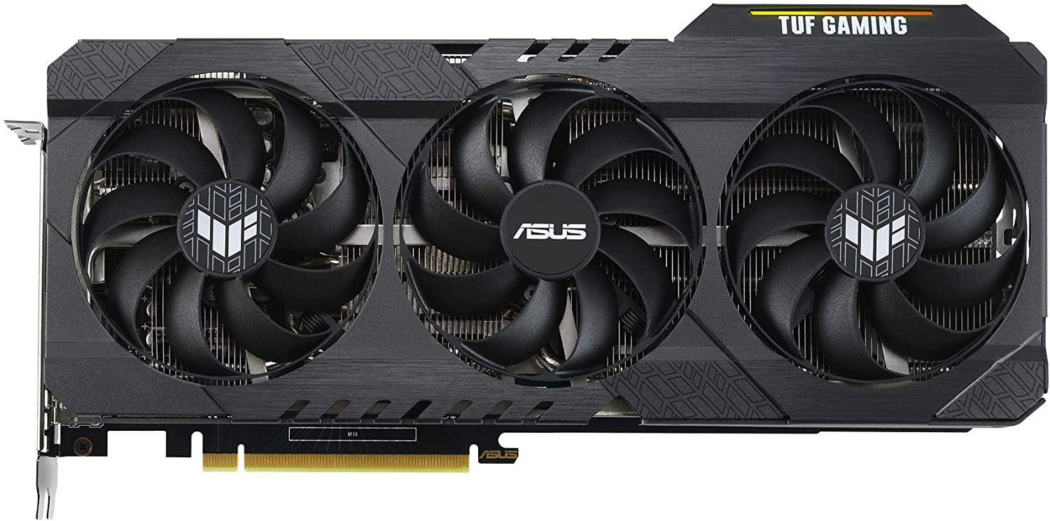 Asus TUF Gaming GeForce RTX 3060 Ti OC Edition 8GB GDDR6 256-Bit Triple Fan Graphics Card (TUF-RTX3060TI-O8G-GAMING) - Image 2