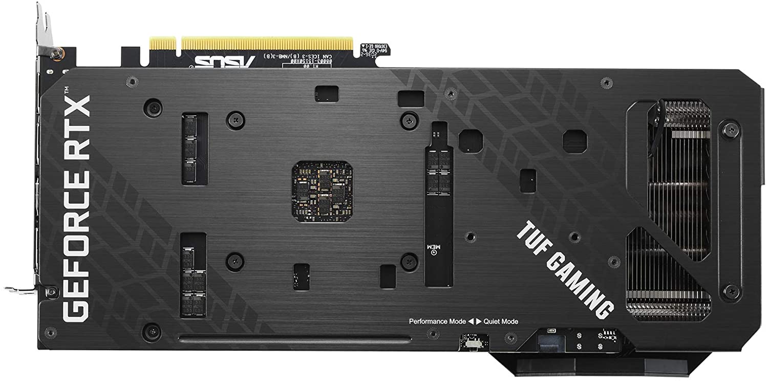Asus TUF Gaming GeForce RTX 3060 Ti OC Edition 8GB GDDR6 256-Bit Triple Fan Graphics Card (TUF-RTX3060TI-O8G-GAMING) - Image 3