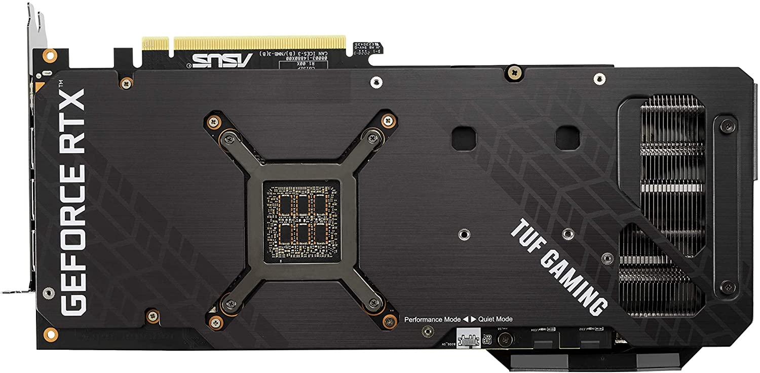 Asus TUF Gaming GeForce RTX 3080 10GB GDDR6X 320-Bit Triple Fan Graphics Card (TUF-RTX3080-O10G-GAMING) - Image 5