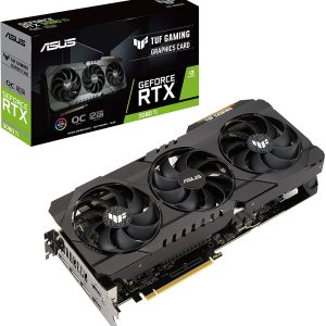 Asus TUF Gaming GeForce RTX 3080 Ti OC Edition 12GB GDDR6X 384-Bit Triple Fan Graphics Card (TUF-RTX3080TI-O12G-GAMING)