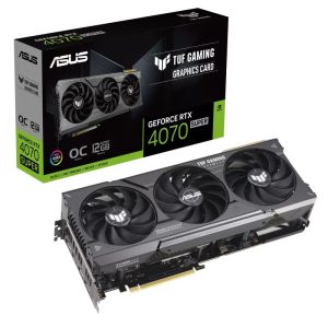 Asus TUF Gaming GeForce RTX 4070 SUPER 12GB GDDR6X OC Edition 12GB GDDR6X 192-Bit Triple Fan Graphics Card (TUF-RTX4070S-O12G-GAMING)