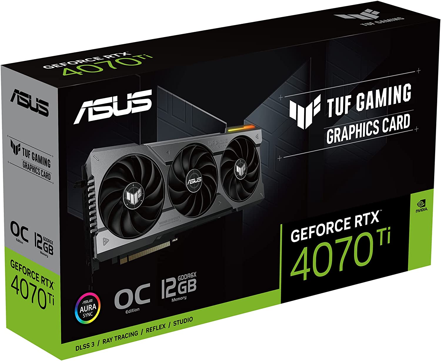 ASUS TUF Gaming GeForce RTX 4070 Ti OC 12GB GDDR6X 192-Bit Triple Fan Graphics Card (TUF-RTX4070TI-O12G-GAMING) - Image 5