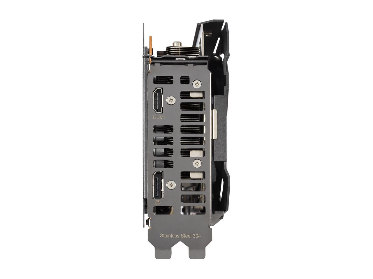 Asus TUF Gaming Radeon RX 6500 XT OC Edition 4GB GDDR6 64-Bit Dual Fan Graphics Card (TUF-RX6500XT-O4G-GAMING) - Image 4