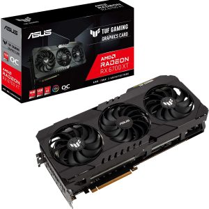 ASUS TUF Gaming Radeon RX 6700 XT OC Edition 12GB GDDR6 192-Bit Triple Fan Graphics Card (TUF-RX6700XT-O12G-GAMING)