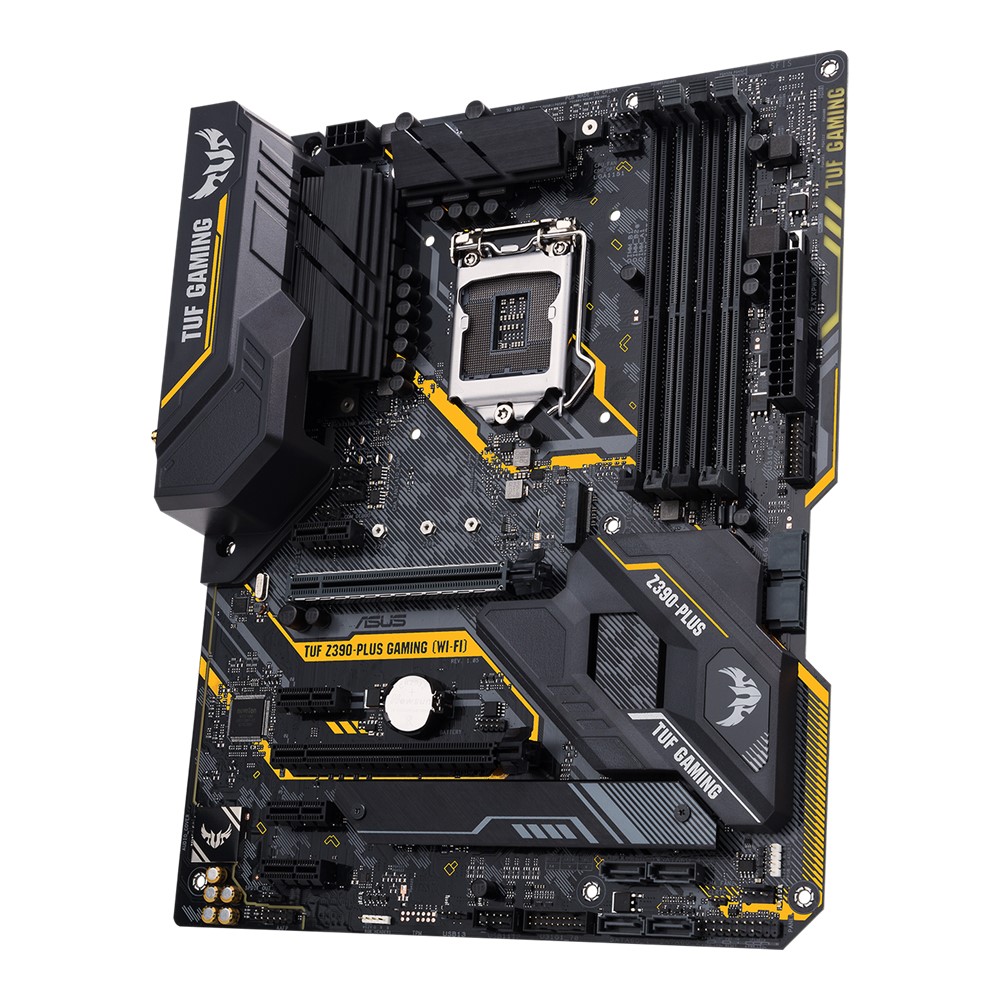 Asus TUF Z390-PLUS GAMING (WI-FI) Motherboard for Intel 9th/ 8th Gen Processors - LGA1151 Socket - Image 4