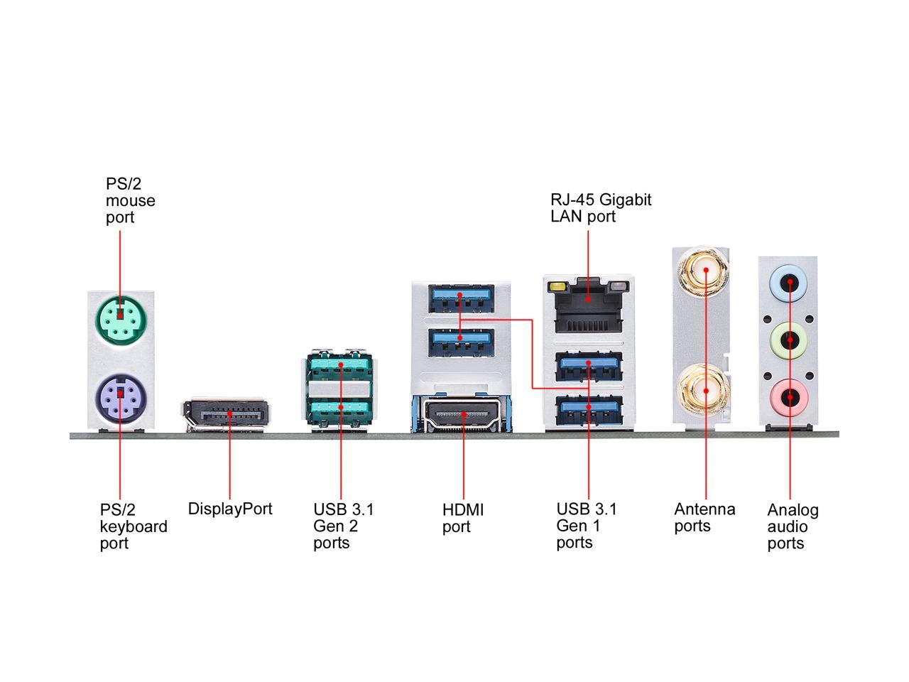 Asus TUF Z390-PLUS GAMING (WI-FI) Motherboard for Intel 9th/ 8th Gen Processors - LGA1151 Socket - Image 5
