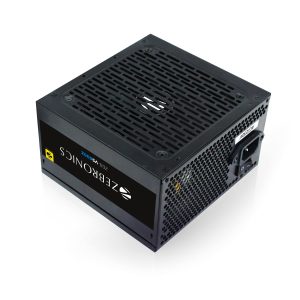 Zebronics Zeb-VS600Z high Efficiency Power Supply with 600W, Single 36A 12V Rail, Built in protections, 1x PCIe, 4X SATA and Silent 120mm Hydraulic Bearing Fan - Black