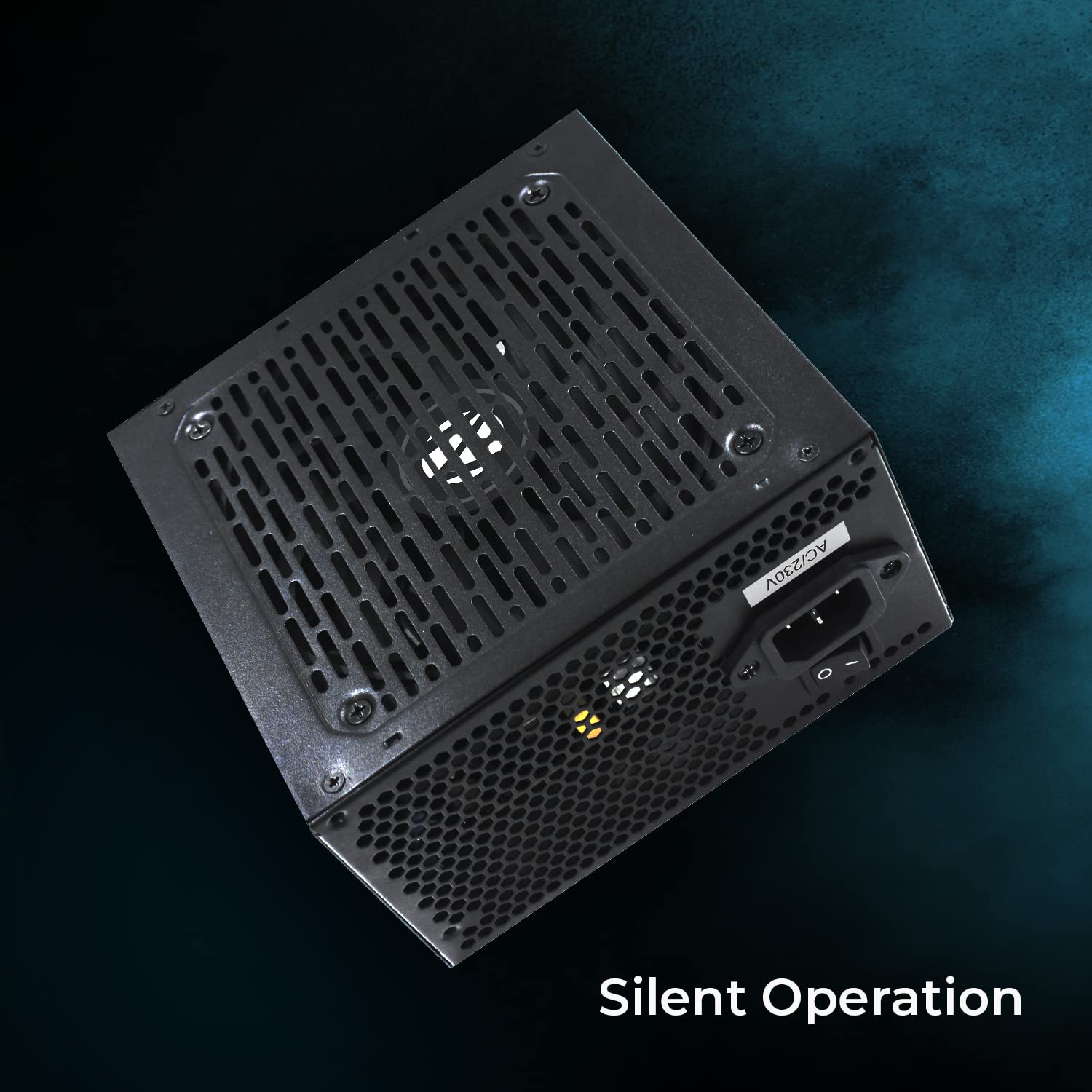 Zebronics Zeb-VS600Z high Efficiency Power Supply with 600W, Single 36A 12V Rail, Built in protections, 1x PCIe, 4X SATA and Silent 120mm Hydraulic Bearing Fan - Black - Image 4