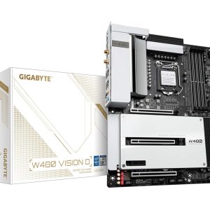 Gigabyte W480 VISION D Motherboard for Intel Xeon W Series/ Intel 10th Generation Processors - LGA1700 Socket