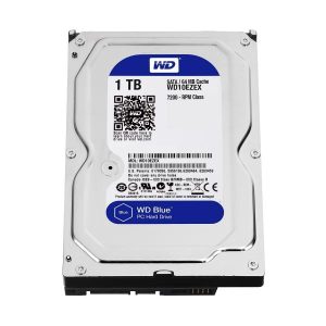 Western Digital Blue 1TB Internal Hard Drive for Desktop - 7200 RPM (WD10EZEX)