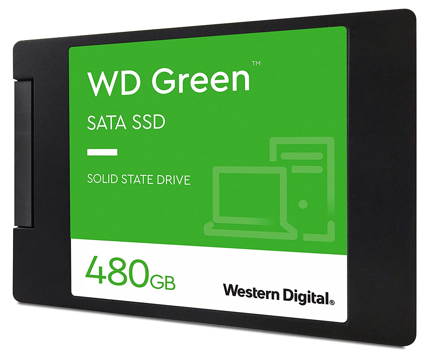 Western Digital WD Green 480GB 2.5 inch SATA III SSD (WDS480G3G0A) - Image 3