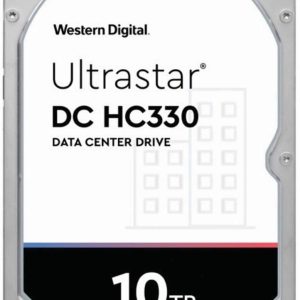 Western Digital Ultrastar DC HC330 10TB Enterprise Hard Drive (7200 RPM/ 256MB Cache/ 3.5 inch/ 512e/ SATA 6Gb/s)
