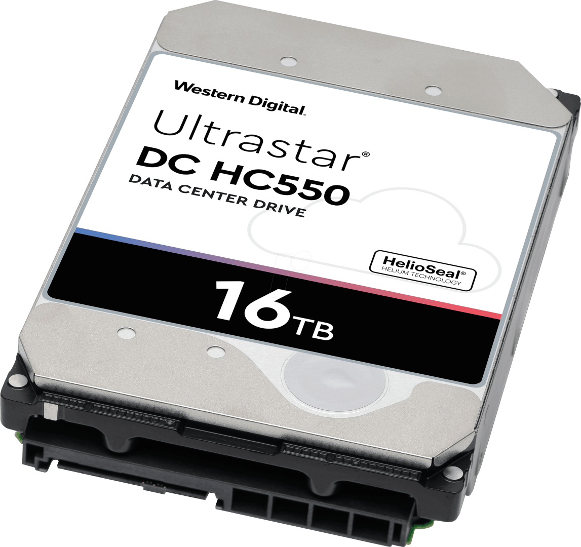Western Digital Ultrastar DC HC550 16TB Enterprise Hard Drive (7200 RPM/ 3.5 inch Internal/ SATA 6Gb/s) - Image 3