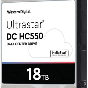 Western Digital Ultrastar DC HC550 18TB Enterprise Hard Drive (7200 RPM/ 3.5 inch Internal/ SATA 6Gb/s)