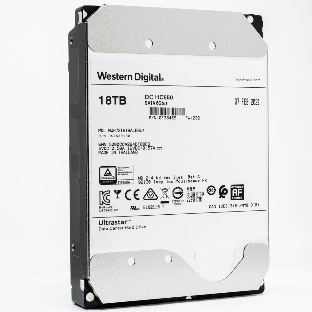 Western Digital Ultrastar DC HC550 18TB Enterprise Hard Drive (7200 RPM/ 3.5 inch Internal/ SATA 6Gb/s) - Image 2