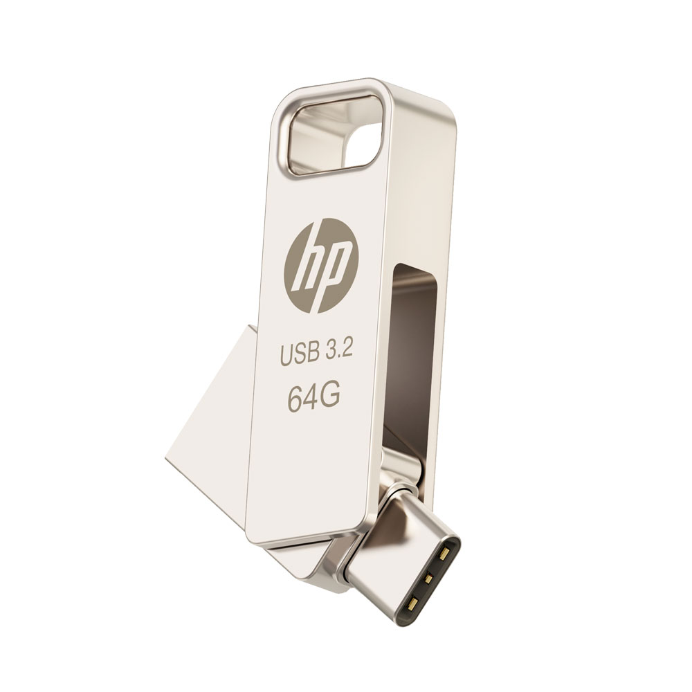 HP x206C 64GB OTG Type C Pen Drive (USB 3.2 to Type C)