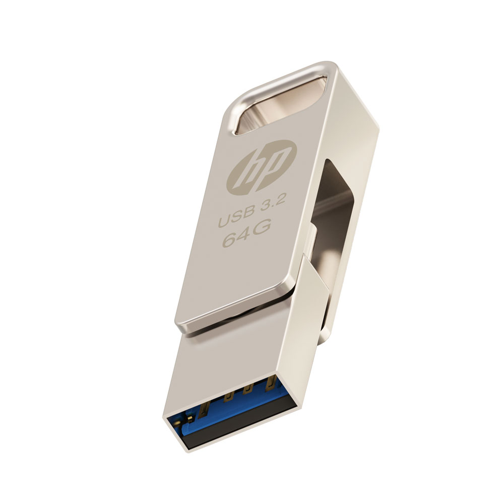 HP x206C 64GB OTG Type C Pen Drive (USB 3.2 to Type C) - Image 2