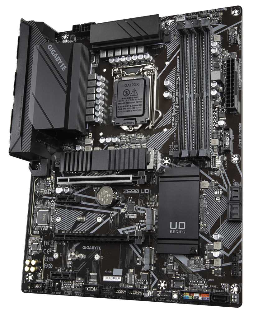 Gigabyte Z590 UD Motherboard for Intel 10th/ 11th Gen Processors - LGA1200 Socket - Image 3