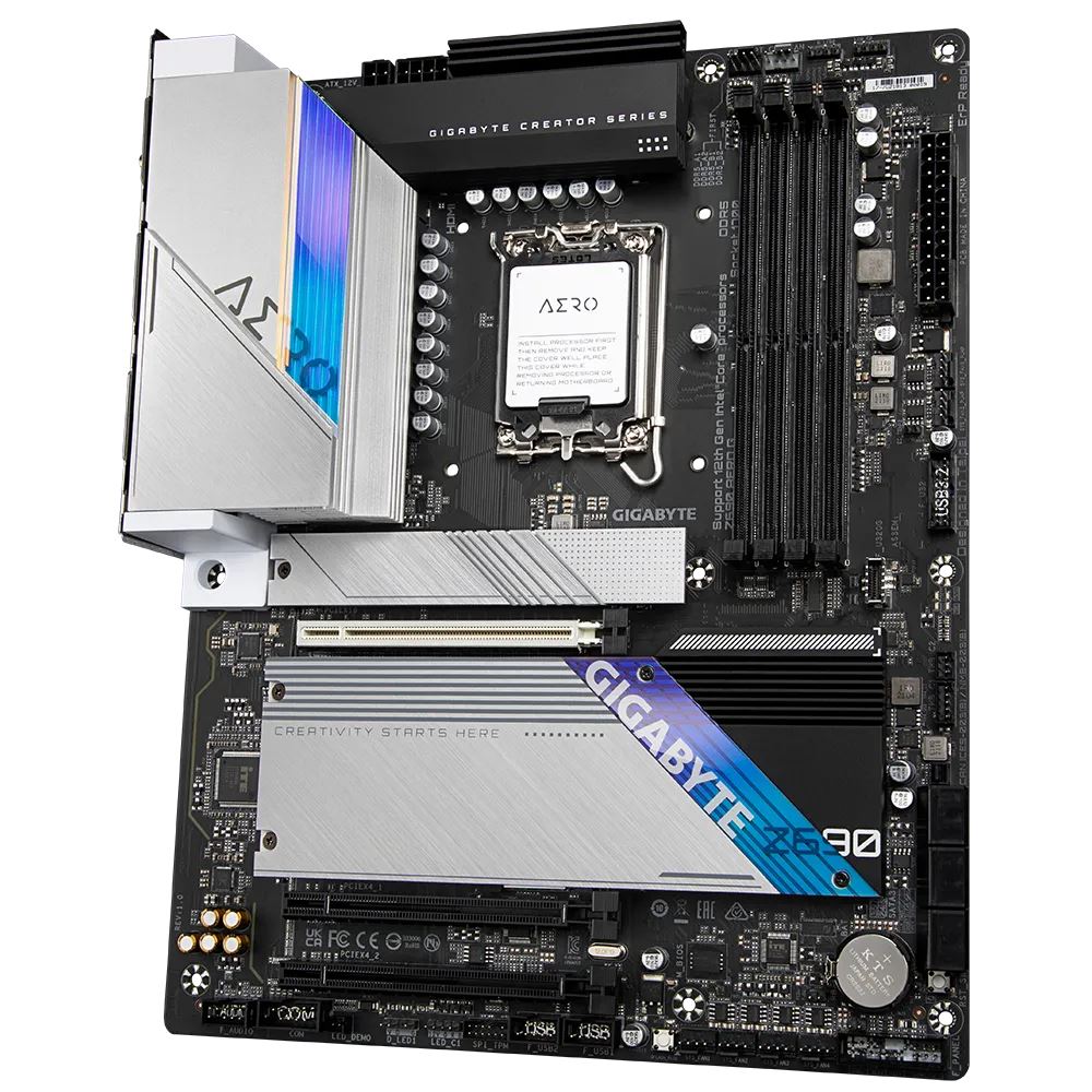 Gigabyte Z690 AERO G (Wi-Fi) Motherboard for Intel 14th/ 13th/ 12th Gen Processors - LGA1700 Socket - Image 4