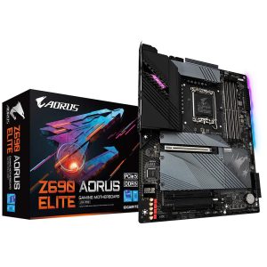 Gigabyte Z690 AORUS ELITE Motherboard for Intel 12th Gen Processors - LGA1700 Socket