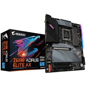 Gigabyte Z690 AORUS ELITE AX (Wi-Fi) Motherboard for Intel 12th Gen Processors - LGA1700 Socket