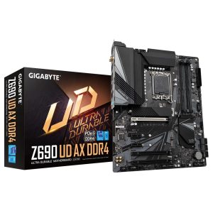 Gigabyte Z690 UD AX DDR4 (Wi-Fi) Motherboard for Intel 12th Gen Processors - LGA1700 Socket