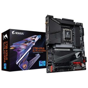 Gigabyte Z790 AORUS ELITE AX DDR4 Motherboard for 13th and 12th Gen Series Processors - LGA1700 Socket