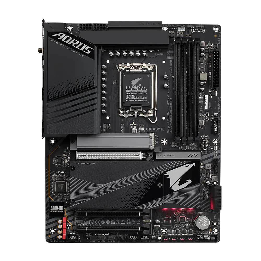 Gigabyte Z790 AORUS ELITE AX DDR4 Motherboard for 13th and 12th Gen Series Processors - LGA1700 Socket - Image 2