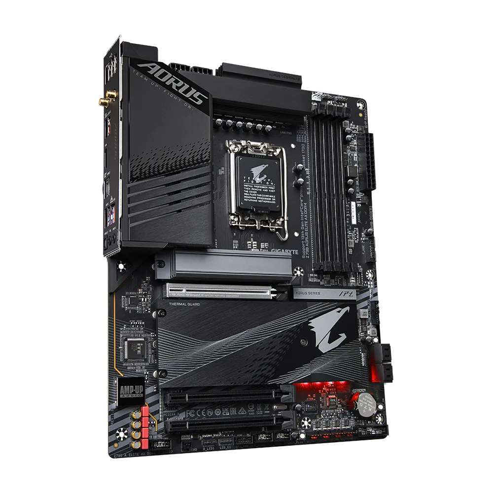 Gigabyte Z790 AORUS ELITE AX DDR4 Motherboard for 13th and 12th Gen Series Processors - LGA1700 Socket - Image 3