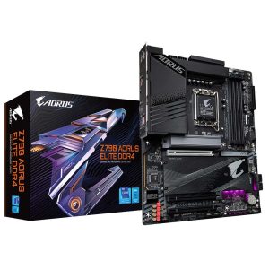 Gigabyte Z790 AORUS ELITE DDR4 Motherboard for 13th and 12th Gen Series Processors - LGA1700 Socket