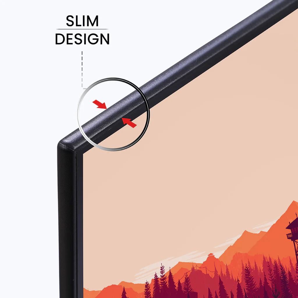 Zebronics Zeb-A27FHD LED (165Hz) 27 inch Gaming Monitor - 68.5cms, IPS, Ultra Slim, FHD 1920x1080 Pixels, Display Port, HDMI, 300nits, USB, Built in Speaker, Widescreen - Image 2